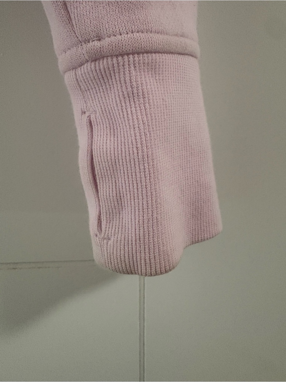 lululemon athletica Cropped Hooded Zip Jacket in Pale Pink - Picture 3 of 3